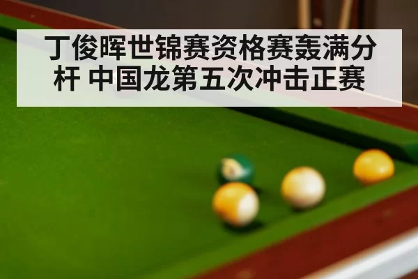 snooker table close up