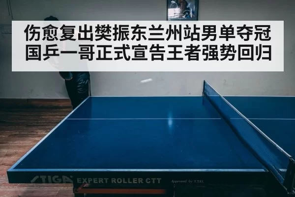 伤愈复出樊振东兰州站男单夺冠 国乒一哥正式宣告王者强势回归